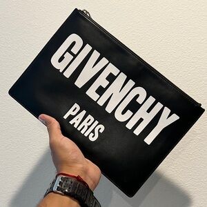 Leather Givenchy Pouch